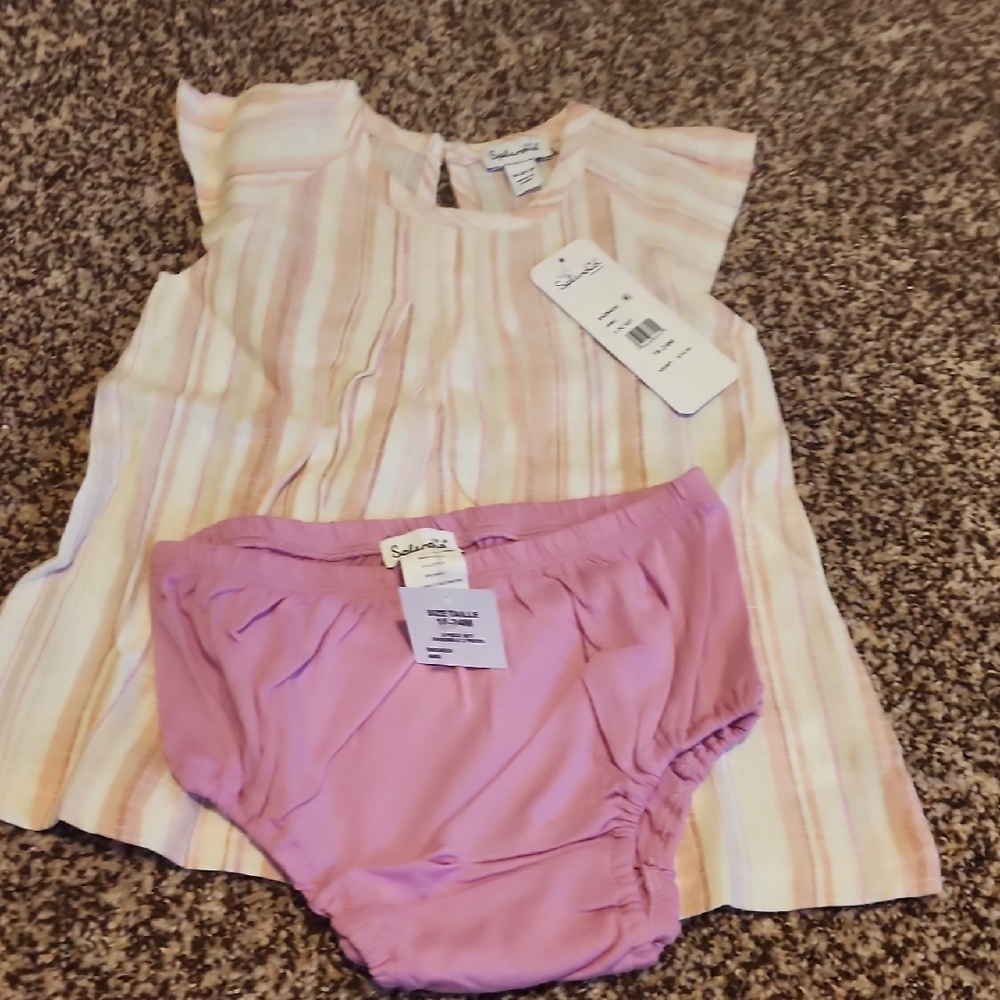 Splendid Pink and Cream Diaper Covers